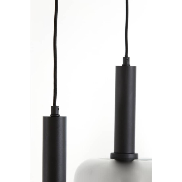 Light & Living Hanglamp -smoke glas 3l lekar Ø 22 x 32cm 2946112 large