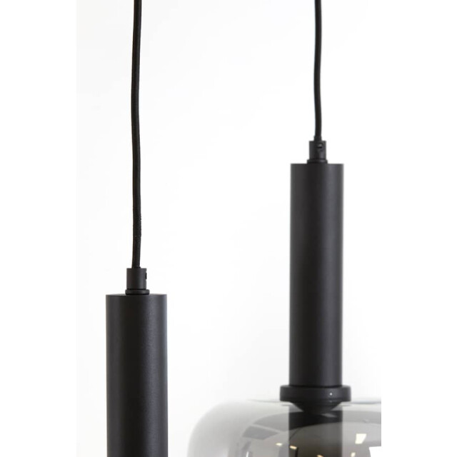 Light & Living Hanglamp -smoke glas 5l lekar Ø 22 x 32cm 2946212 large