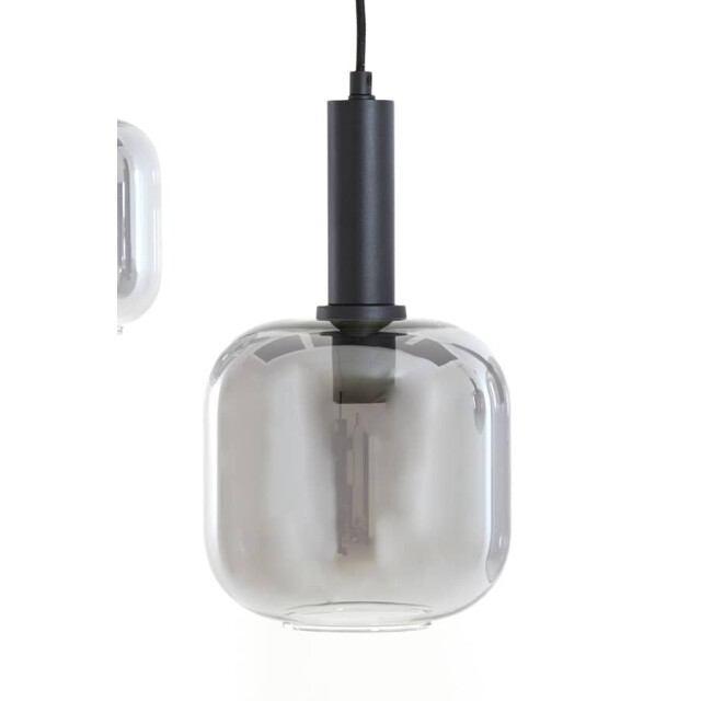 Light & Living Hanglamp -smoke glas 5l lekar Ø 22 x 32cm 2946212 large