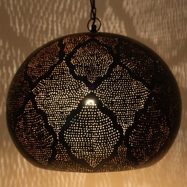 Safaary Arabische hanglamp maya goud Ø 46 x 39cm LZC2569AHBG large