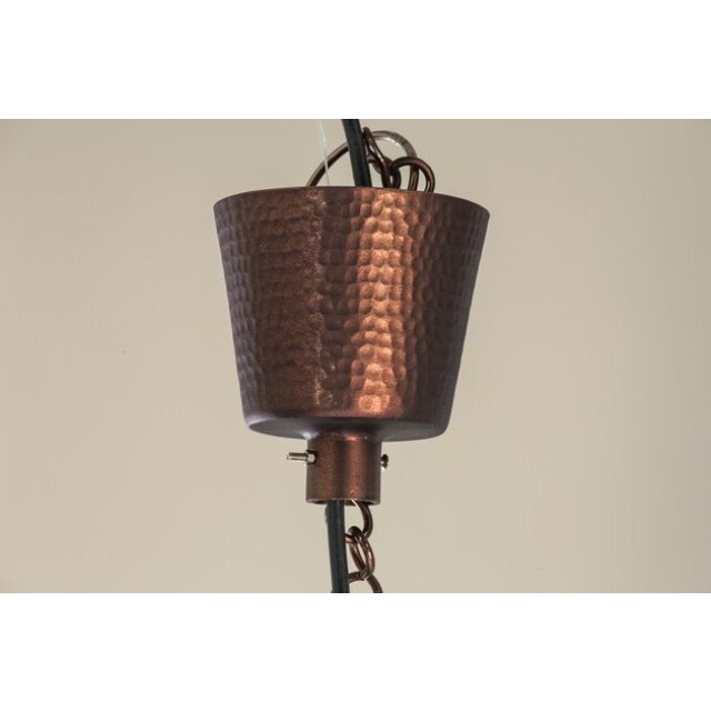 Safaary Hanglamp antiek coppa Ø 20 x 27cm Hanglamp Antiek Bruin Coppa Ø 20 x 27cm large