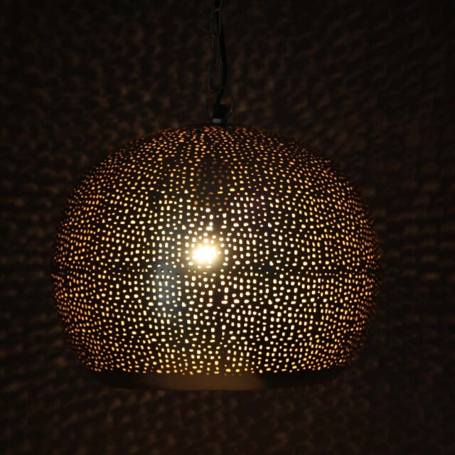 Safaary Oosterse hanglamp farida goud Ø 35 x 32cm LZC227MHNG large
