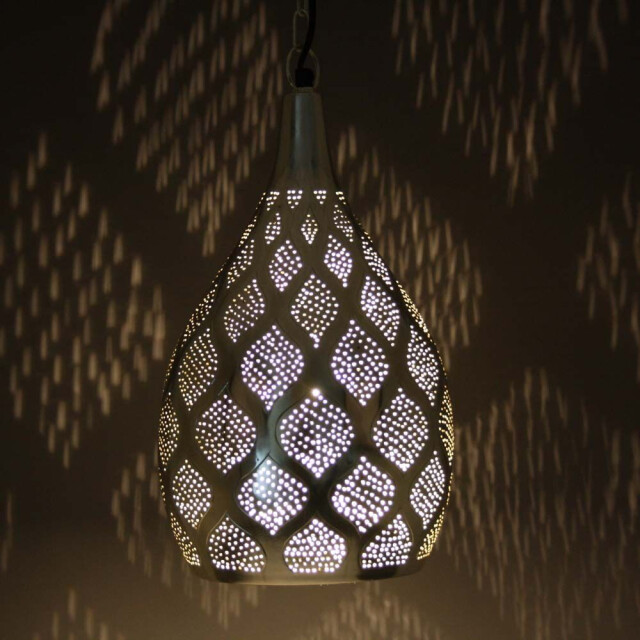 Safaary Oosterse hanglamp wiam Ø 23 x 43cm LZC2593HSL large