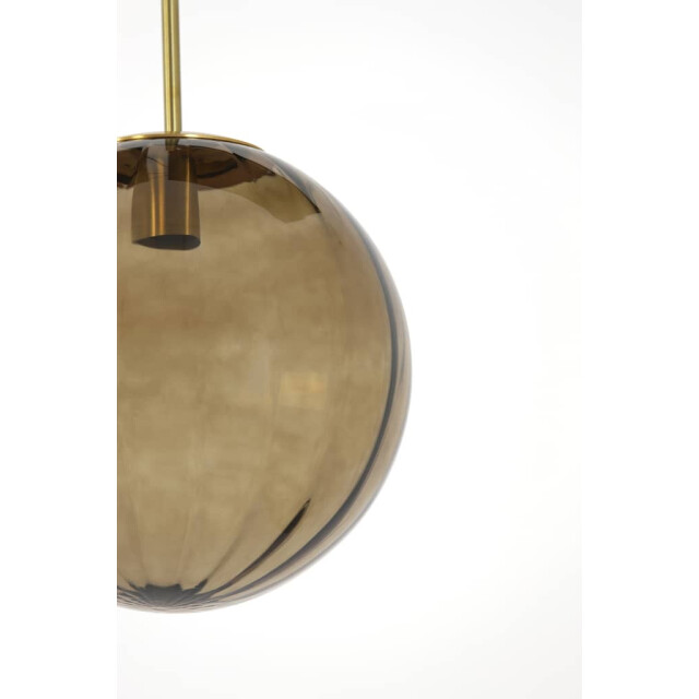Light & Living Hanglamp glas -goud magdala Ø 30cm 2957282 large