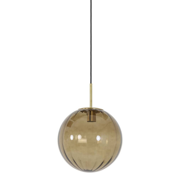 Light & Living Hanglamp glas -goud magdala Ø 30cm 2957282 large