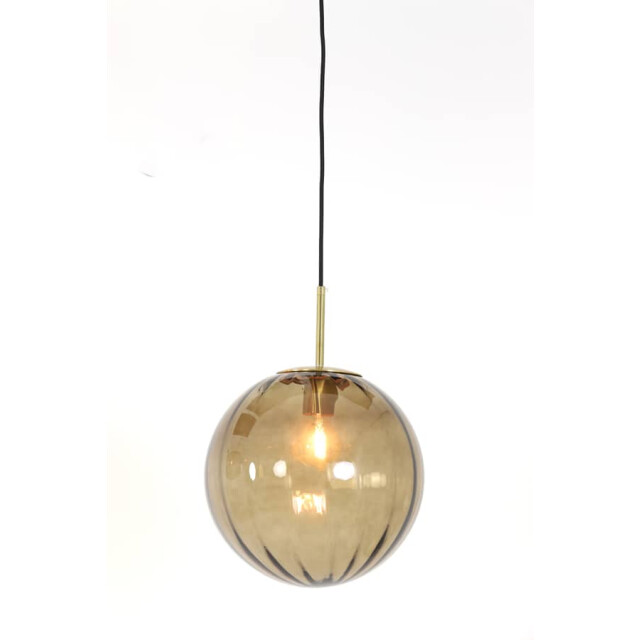 Light & Living Hanglamp glas -goud magdala Ø 30cm 2957282 large