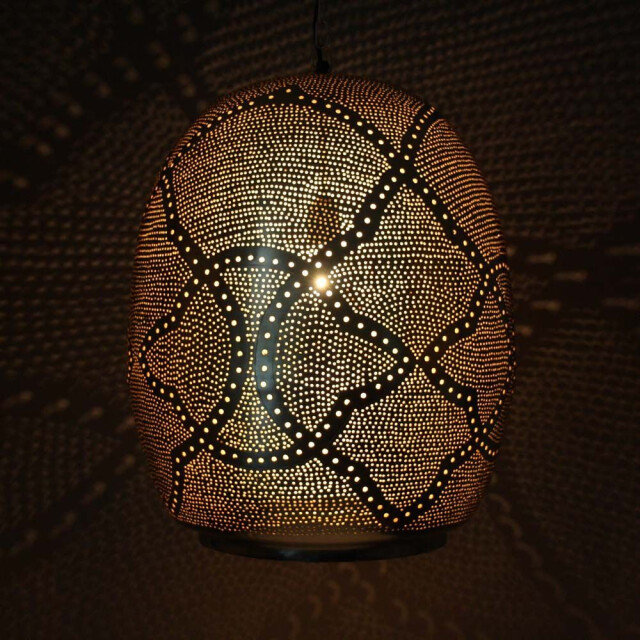 Safaary Oosterse hanglamp hiba goud Ø 45 x 59cm LZC1781AHNG large