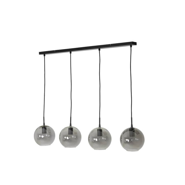 Light & Living Hanglamp mat-smoke glas 4l subar Ø 20 x 120cm 2957865 large