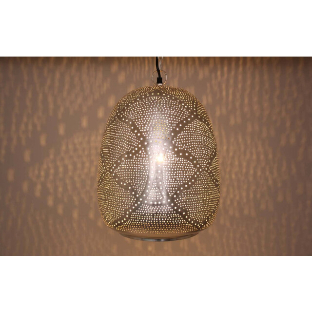 Safaary Oosterse hanglamp wisal Ø 30 x 40cm LZC1781MHSL large