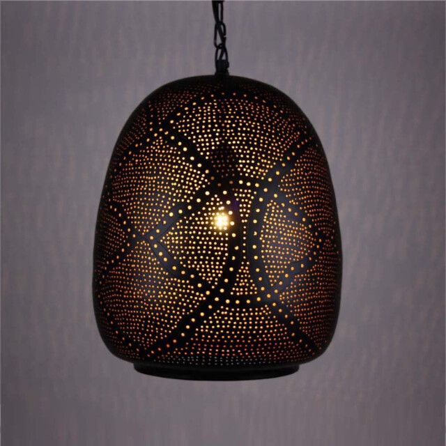 Safaary Arabische hanglamp basma goud Ø 30 x 40cm LZC1781MHBG large