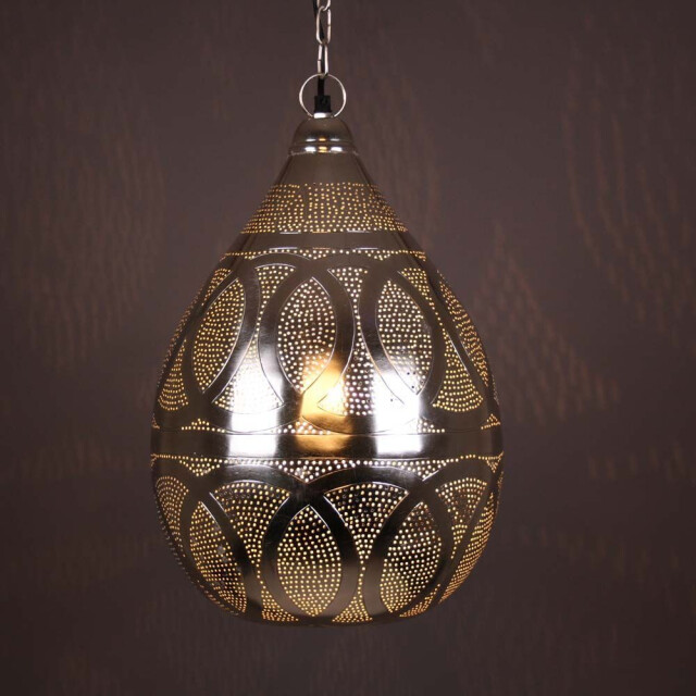 Safaary Oosterse hanglamp haifa Ø 30 x 46cm LZC2615AHSL large