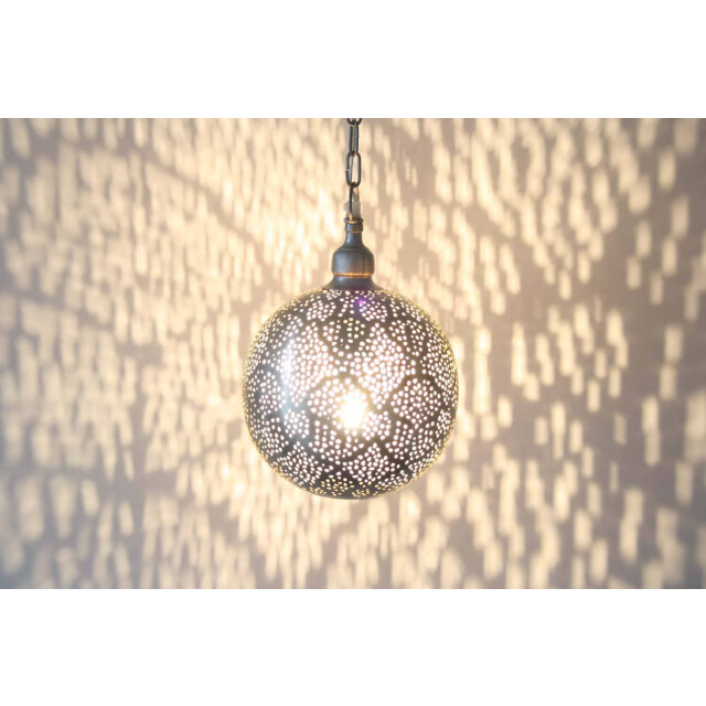 Safaary Oosterse hanglamp goud kali Ø 20 x 29cm LZC1094CHNG large