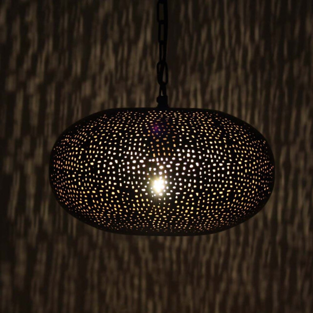 Safaary Arabische hanglamp youseira goud Ø 32 x 21cm LZC378BHMSBG large