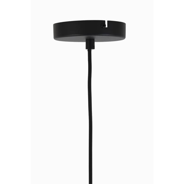 Light & Living Hanglamp matzwart smoke glas subar Ø 30 x 28cm 2957765 large