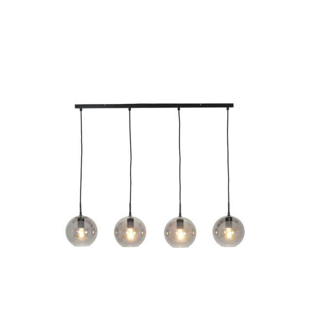 Light & Living Hanglamp mat-smoke glas 4l subar Ø 20 x 120cm 2957865 large