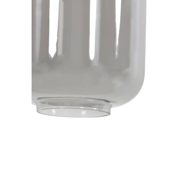 Light & Living Hanglamp antiek smoke glas 3l lekar Ø 22 x 32cm 2946184 large