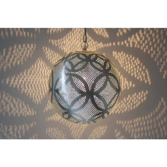 Safaary Oosterse hanglamp rond neeza Ø 30 x 33cm LZC2412BHSL large
