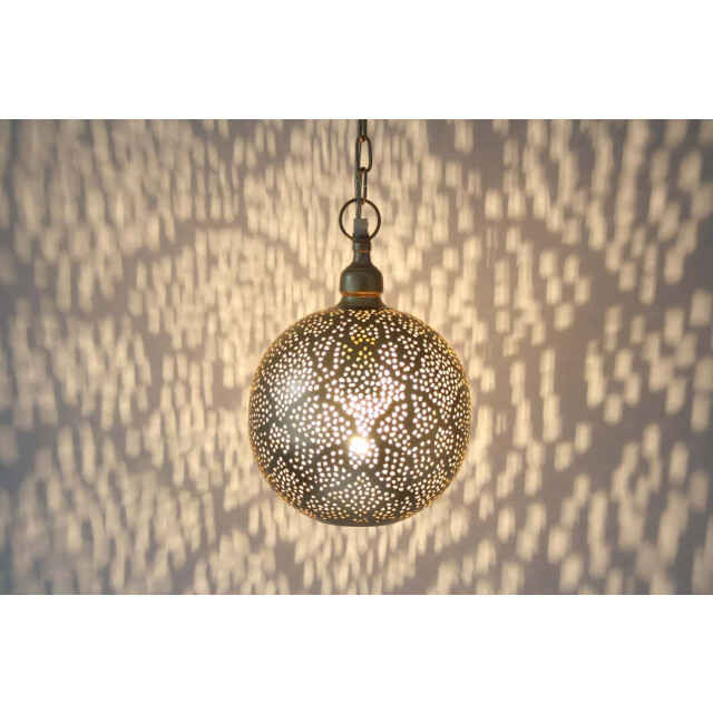 Safaary Marokkaanse hanglamp almedina Ø 20 x 29cm LZC1094CHG large