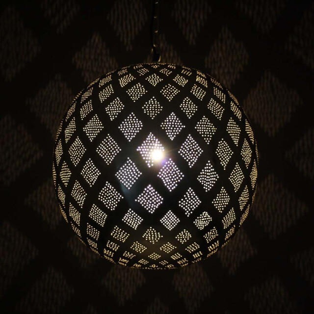 Safaary Oosterse hanglamp fatiha Ø 40 x 44cm LZC2601AHSL large