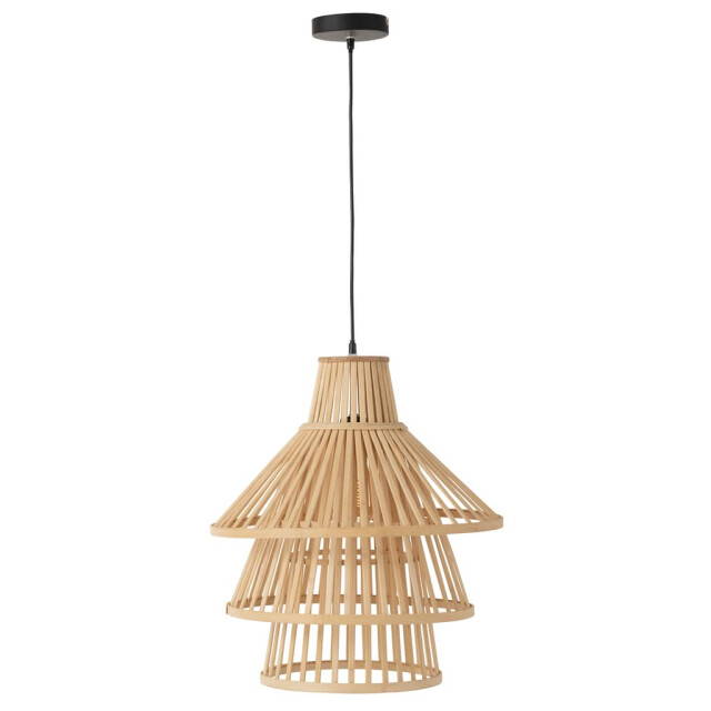 J-Line Hanglamp lagen bamboo naturel large 28741 large