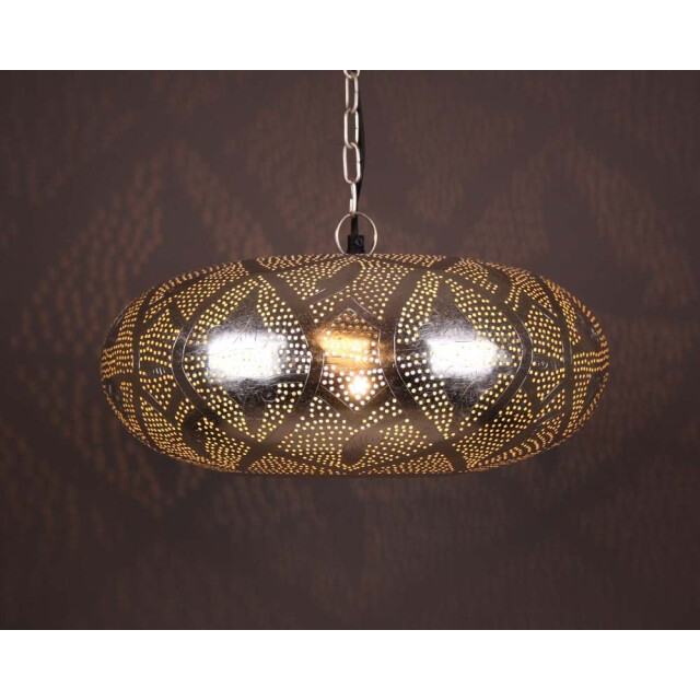 Safaary Oosterse hanglamp warda Ø 42 x 23cm LZC1703AHSL large