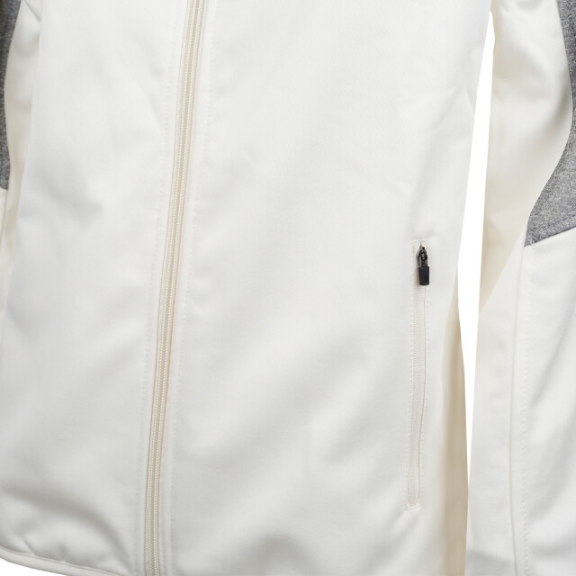 Q1905 Q club hooded jacket snow wit QWR-9051-1 large