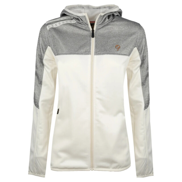 Q1905 Q club hooded jacket snow wit QWR-9051-1 large