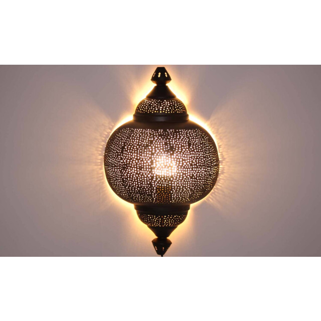 Safaary Arabische wandlamp samia goud 32 x 16 x 52cm LZC830BWBG large