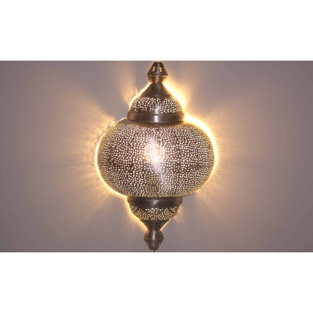 Safaary Oosterse wandlamp paya 32 x 18 x 52cm LZC830BSL large