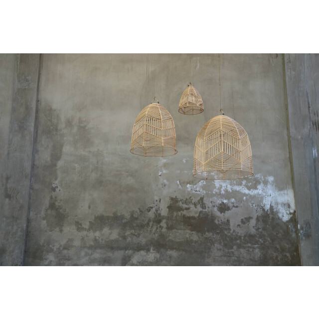 Bazar Bizar Hanglamp naturel m bala BAYU012N-M-40X45 large