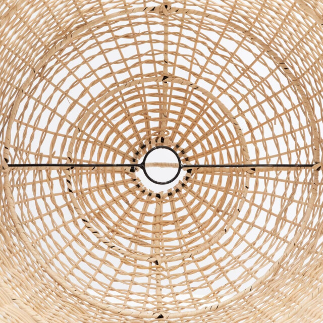 Bazar Bizar Hanglamp naturel m amalfi BAYU035N-M-50x55 large