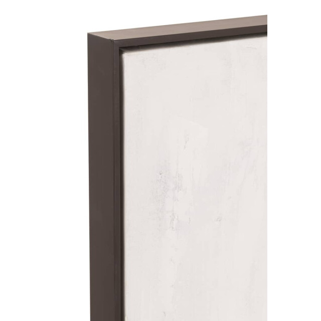 J-Line Schilderij afrikaanse vrouw hout canvas grijs (2-delig) 23582 large