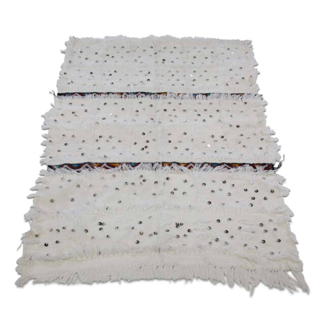 Safaary Marokkaanse handira vloerkleed 145 x 83cm SFVLKTP00007 large