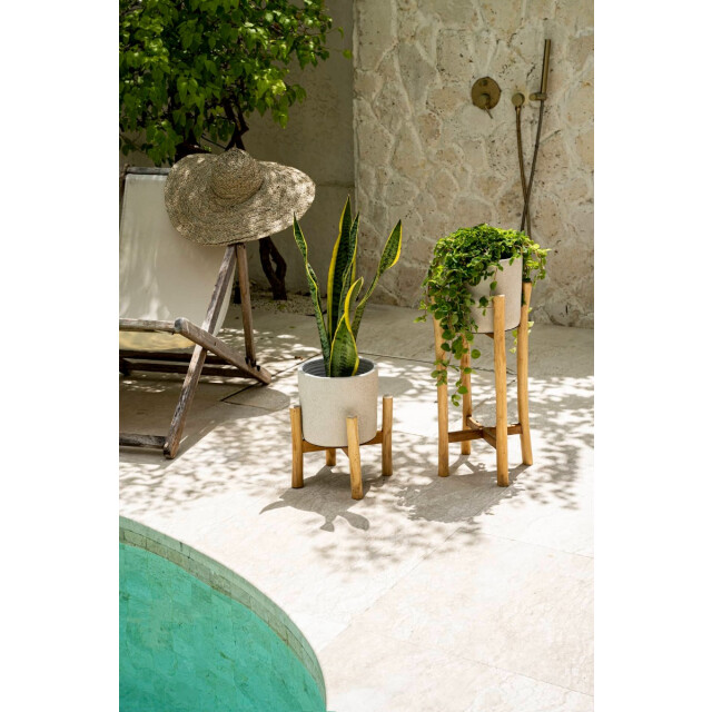 Bazar Bizar Chalk lage plantenbak beton naturel s JABR043ConN-S large