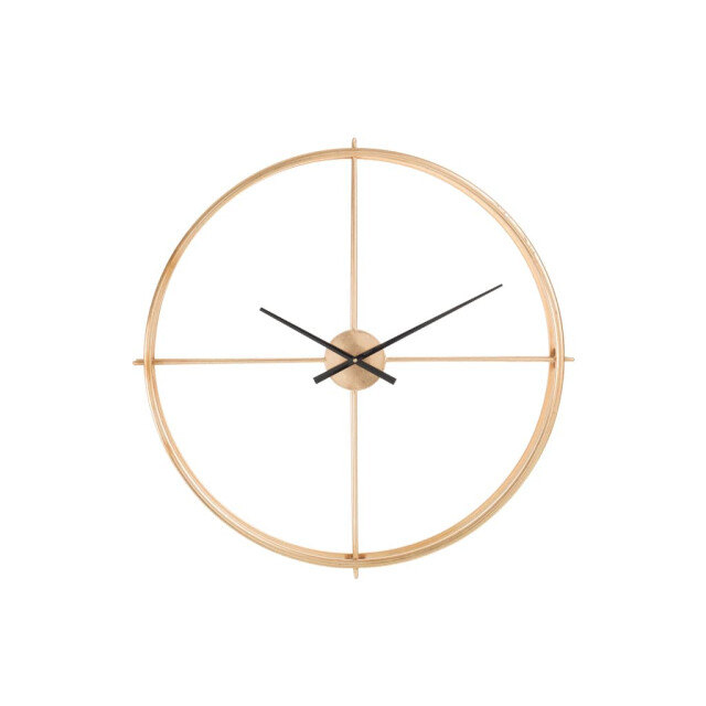J-Line Klok rond metaal small 84055 large