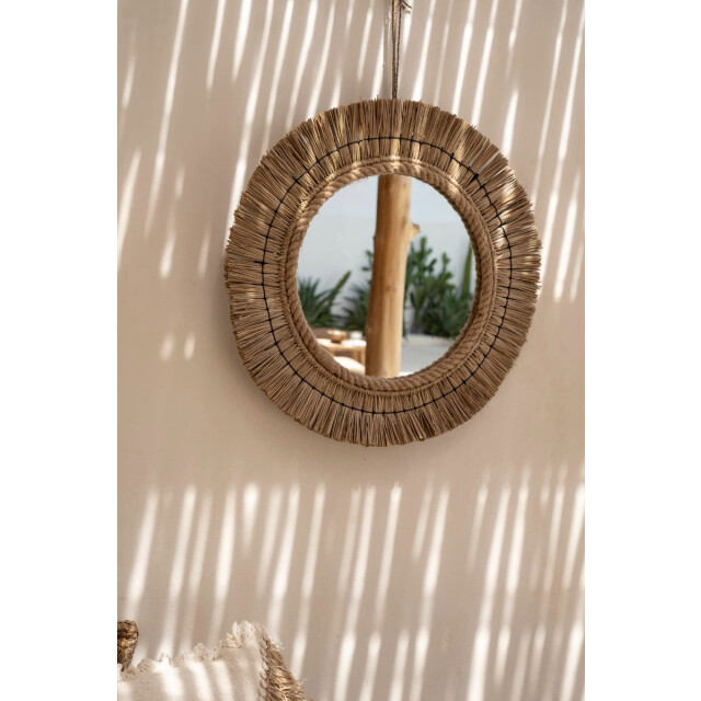 Bazar Bizar Spiegel naturel st barth JABR018N-M-65 large