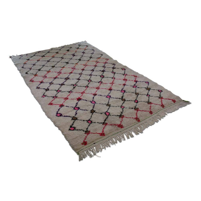 Safaary Marokkaanse vloerkleed berber beni ouarain 245 x 150cm SFVLKTP00008 large