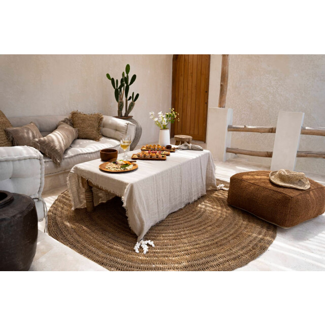 Bazar Bizar Tapijt naturel Ø 150cm BAJN016N-150 large