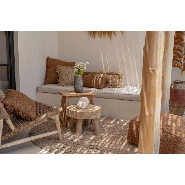 Bazar Bizar Tapijt naturel Ø 150cm BAJN016N-150 large