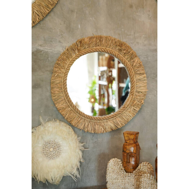Bazar Bizar Spiegel naturel tahiti JABR001N-M-60 large