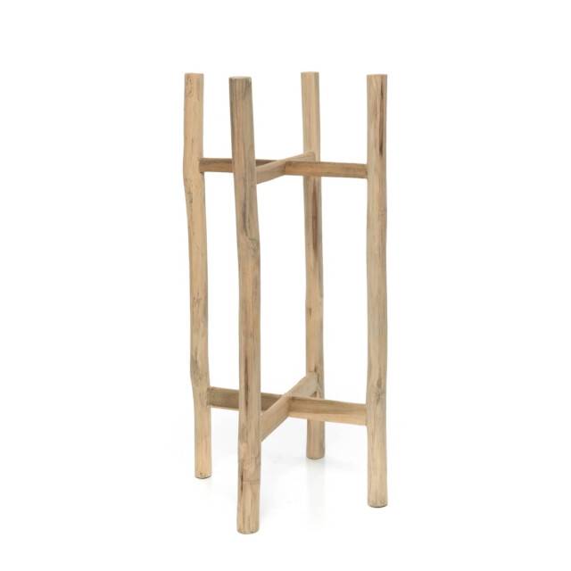 Bazar Bizar Chalk hoge plantenbak beton naturel l JABR043ConN-L large
