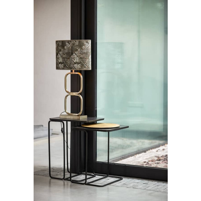 Light & Living Bijzettafel antiek koper-brons s/2 laja Ø 31 x 57cm 6744318 large