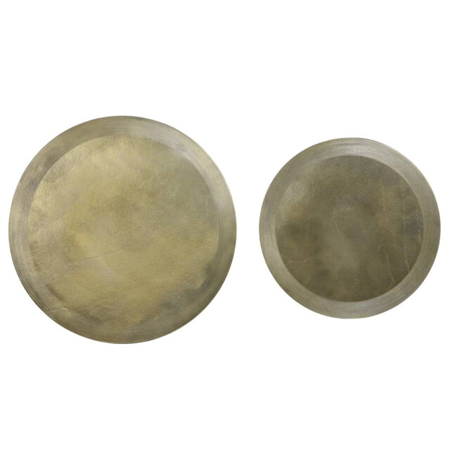 Light & Living Bijzettafel licht s2 talca Ø 50 x 52cm 6706085 large