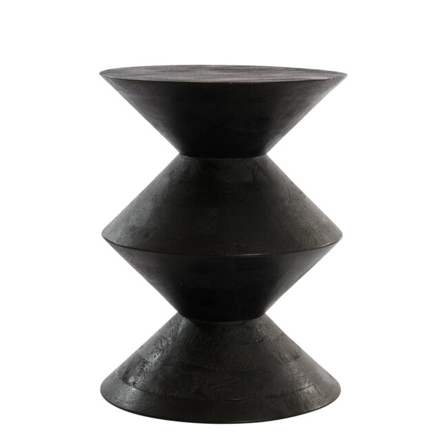 Light & Living Bijzettafel mangohout mat larus Ø 45 x 60cm 6783712 large