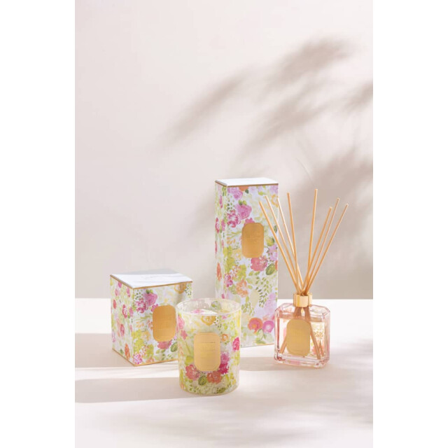 J-Line Geurolie wit happiness blooms mimosa & rose 32817 large