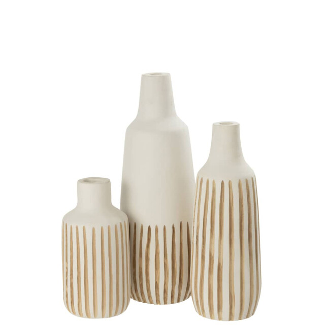J-Line Vaas hout large ying 31348 large