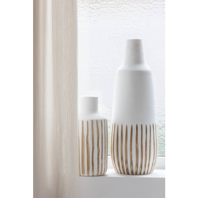 J-Line Vaas hout small ying 31346 large