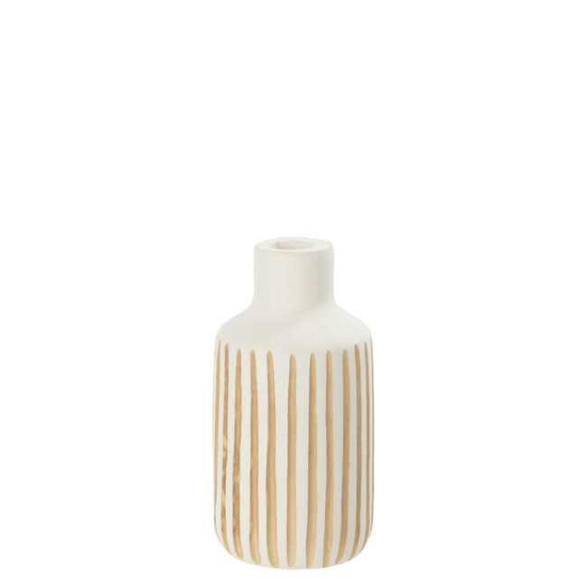 J-Line Vaas hout small ying 31346 large