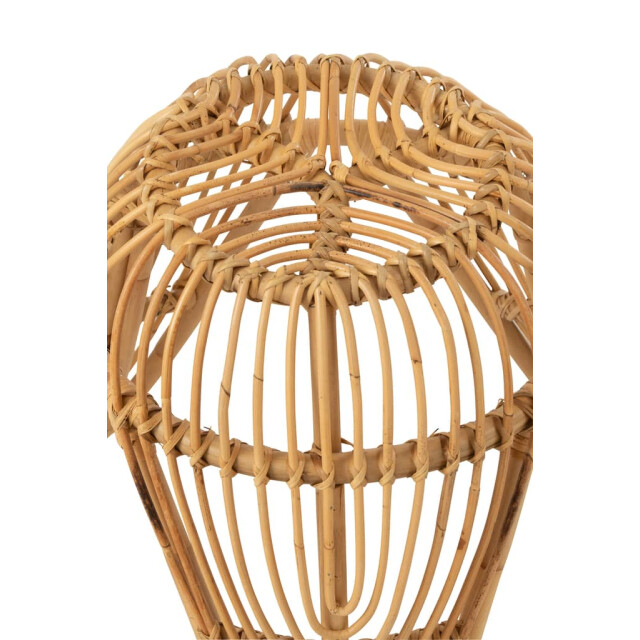 J-Line Kruk rotan naturel lea 31046 large