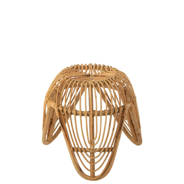 J-Line Kruk rotan naturel lea 31046 large